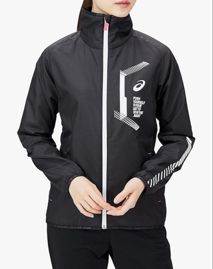 asics LIMO裏トリコット　ウォーマー ウィンドブレーカー 上下　美品　M