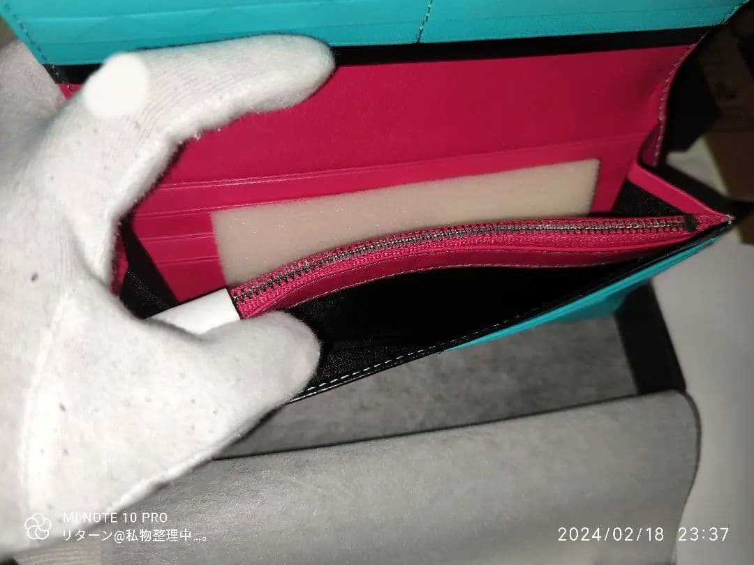 初音ミク 10周年 記念 本革 長財布 未使用 スペシャルカード付き