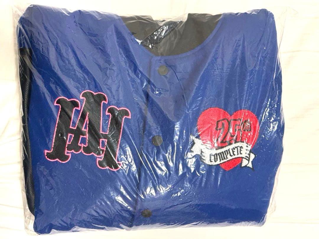 【浜崎あゆみ　スタジアムジャンパー】 BLUE（L）