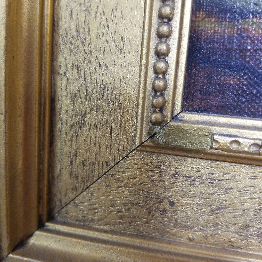 T.E. Breeres 風景画 油彩画