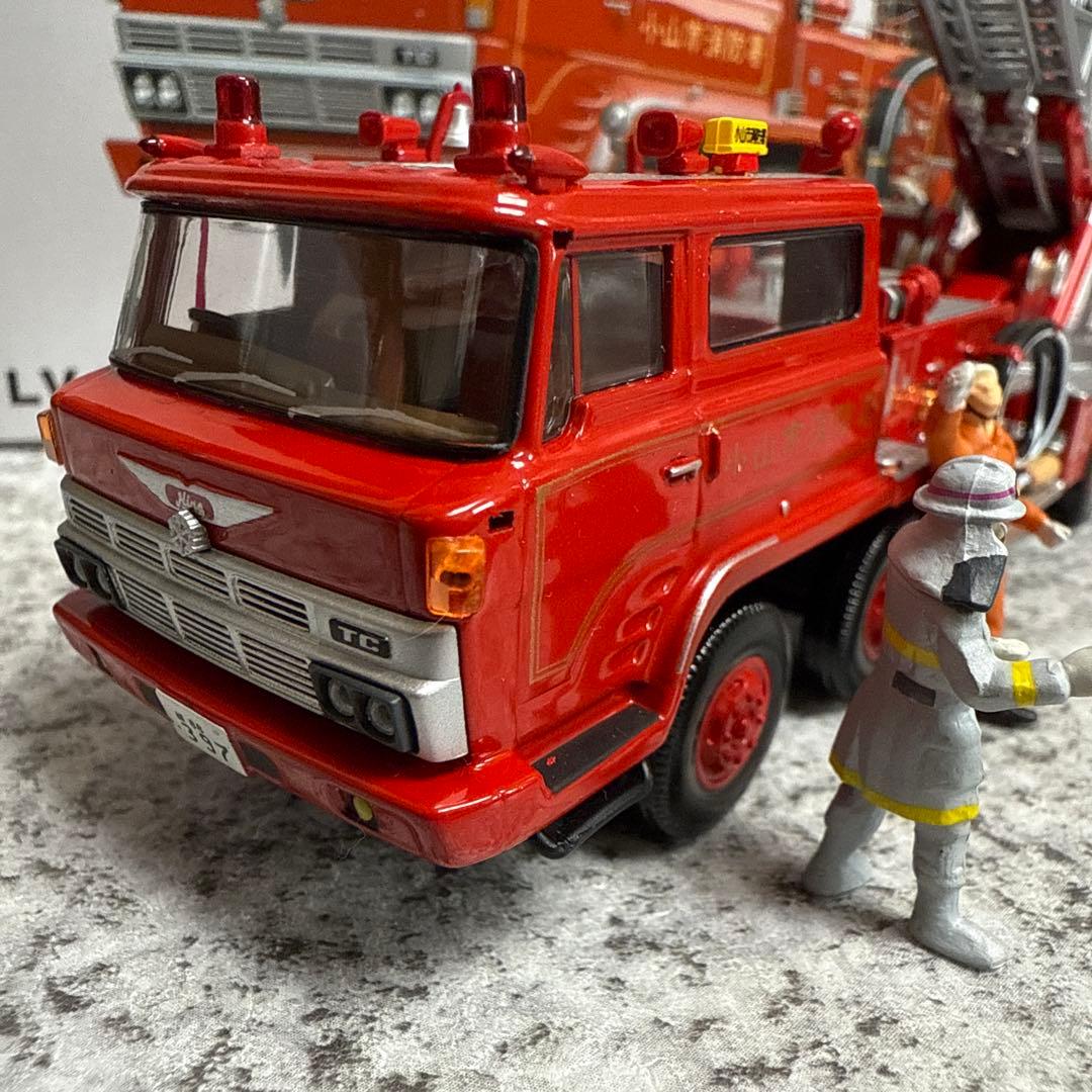 トミカリミテッドヴィンテージネオ　日野消防車セット