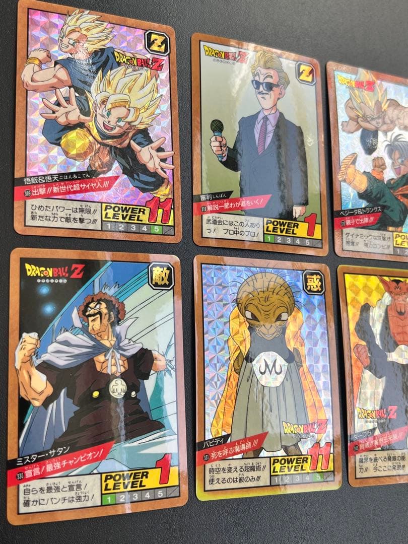 【極美品〜美品】　完全未剥がし　8弾　フルコンプ　ドラゴンボール　カードダス