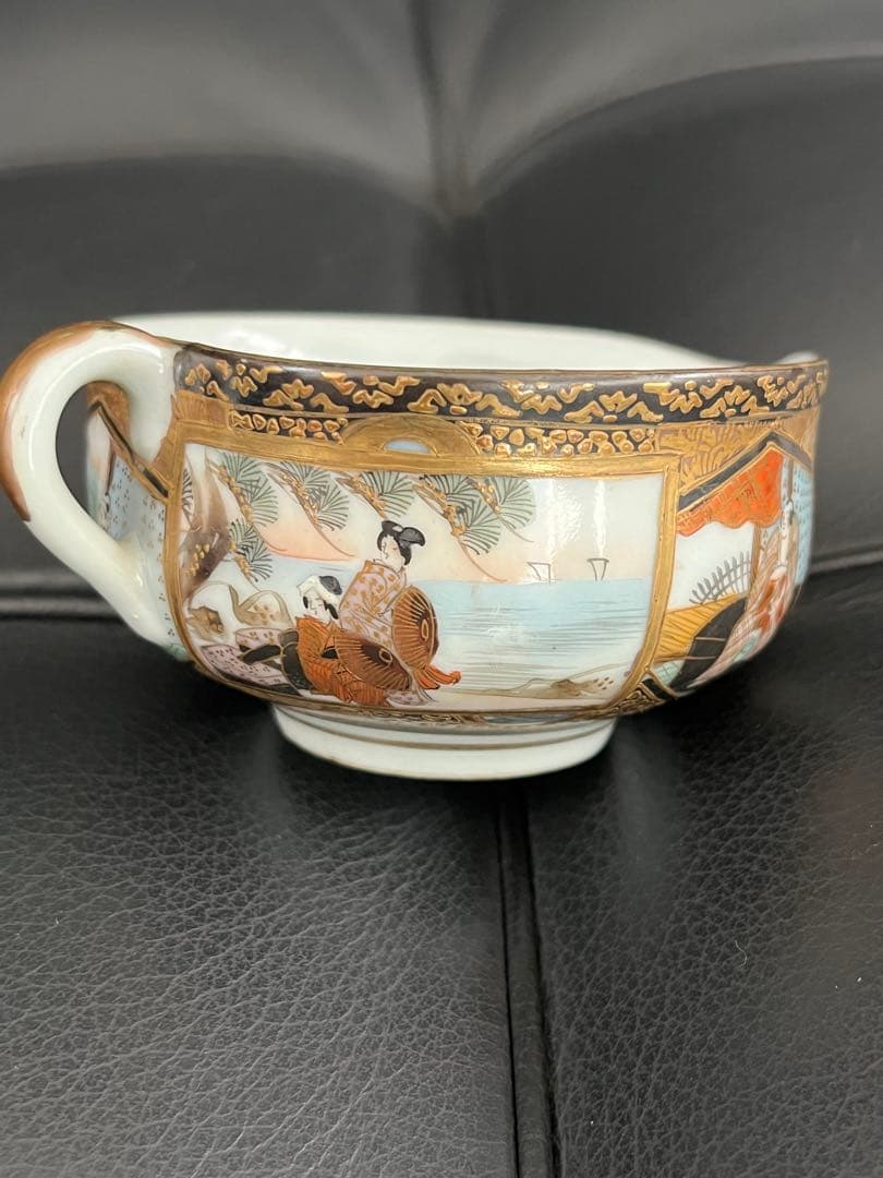 古九谷『龍山造』 赤穂四十七士・茶道具揃え