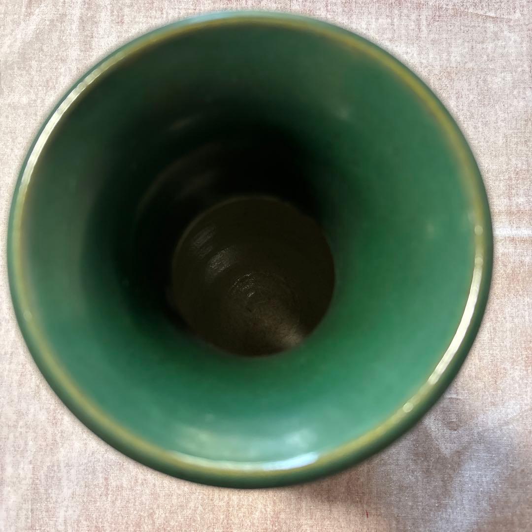 壺（花瓶）上野焼分家企救焼陶器