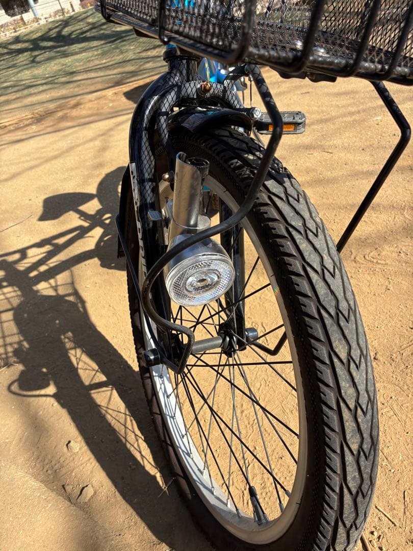 世田谷区直接引渡し限定20インチ　あさひ　ドライド　6段階変速　子供用自転車 青