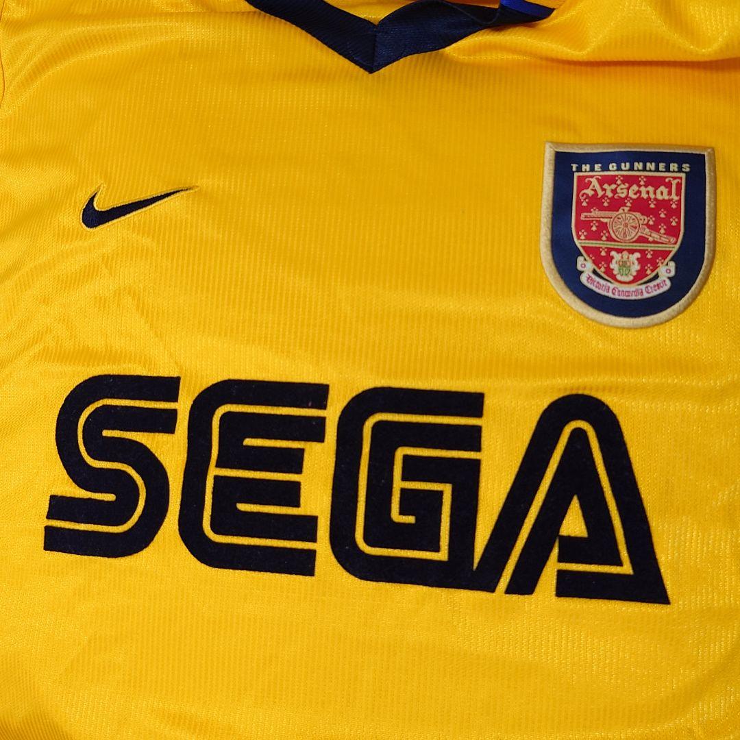 アーセナル ユニフォーム NIKE SEGAロゴ　S サッカー プレミア