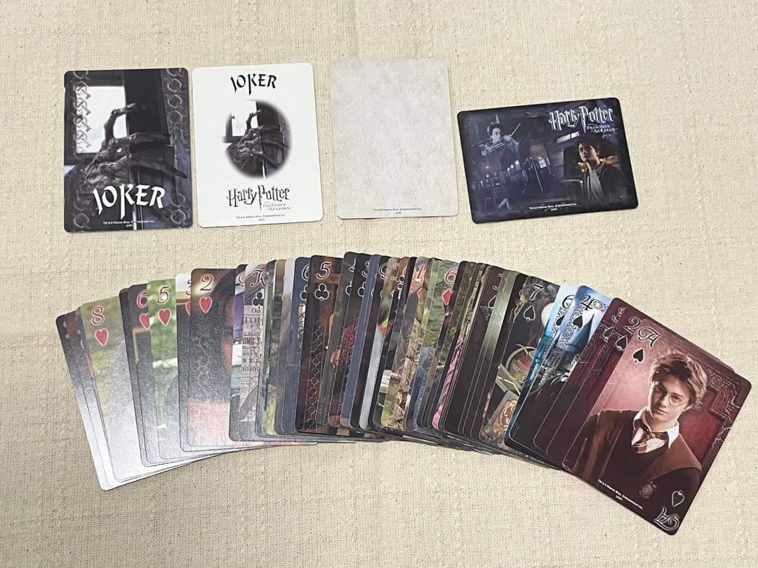 映画ハリーポッターとアズカバンの囚人　劇場グッズ　トランプ　当時物