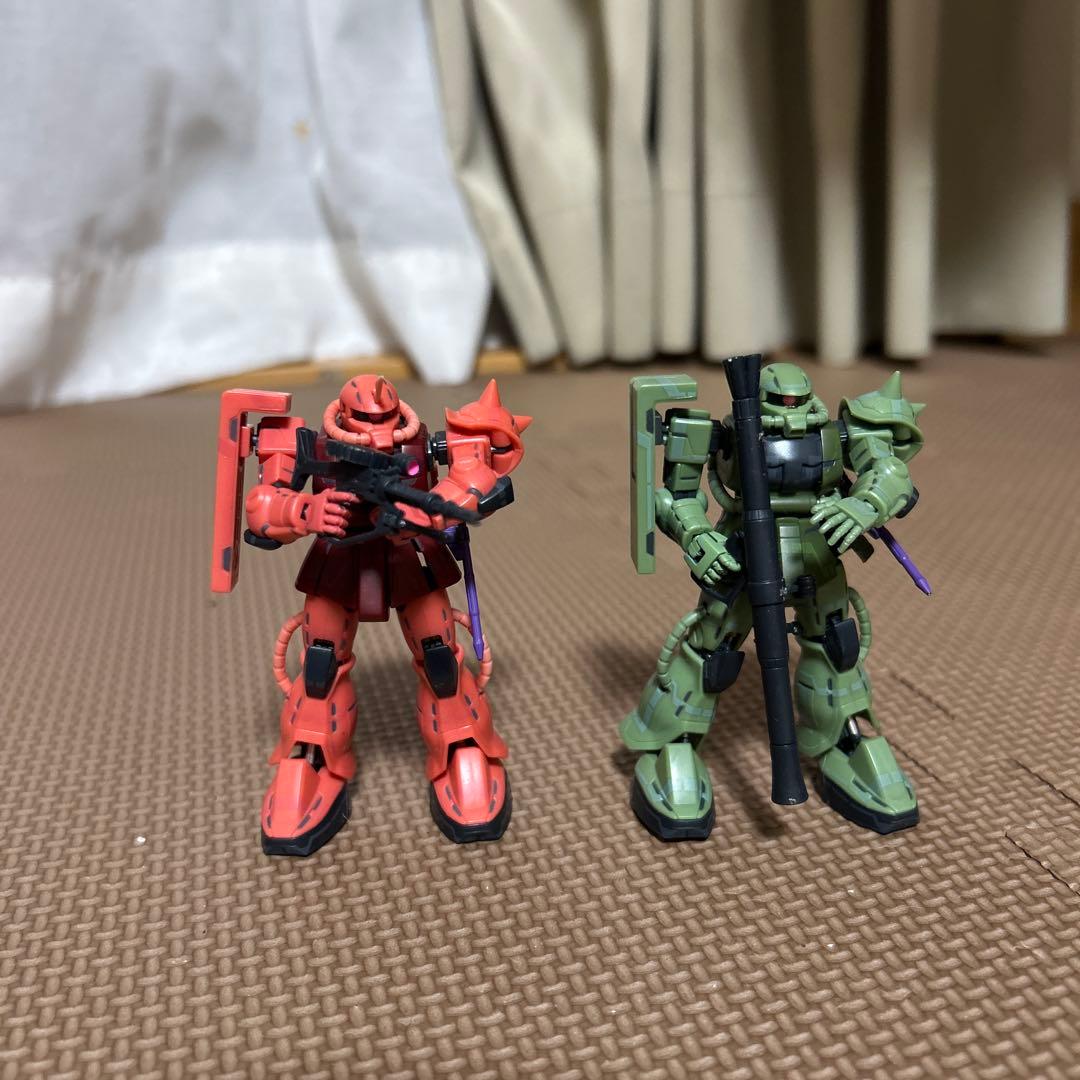 ガンダム　フィギュア10体セット　外箱なし　保管ケース付き