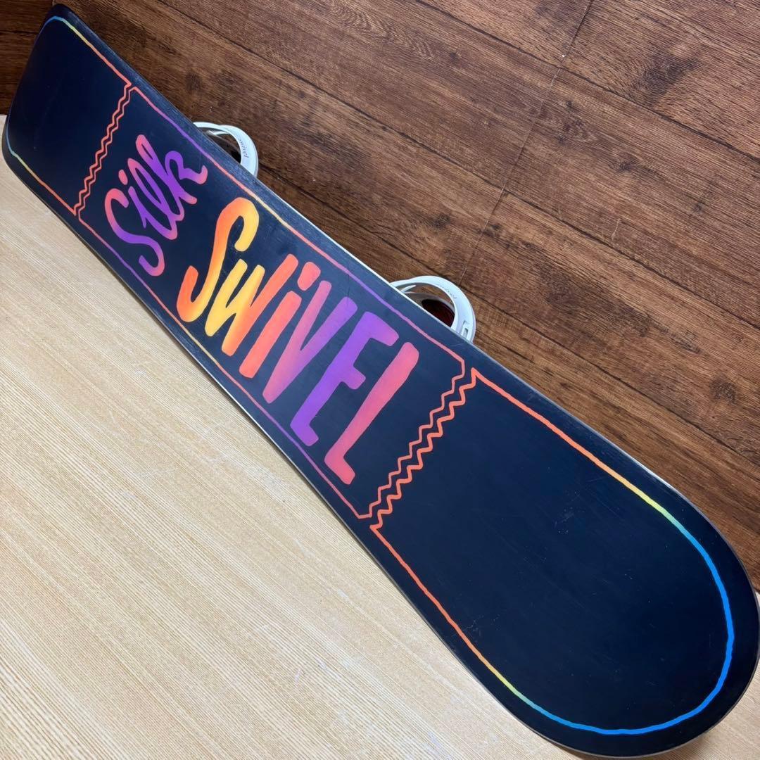 SWIVEL スウィベル　レディース　スノーボード 4点　142cm かわいい