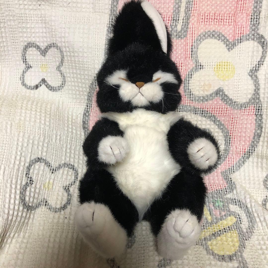 オリエンタルトーイ　ジョリーマンマ　ラビットマンマ　ぬいぐるみ　中古品　40cm