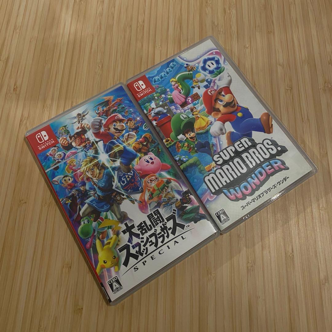 Nintendo Switch 本体 赤/青 Joy-Con ゲームソフト付き