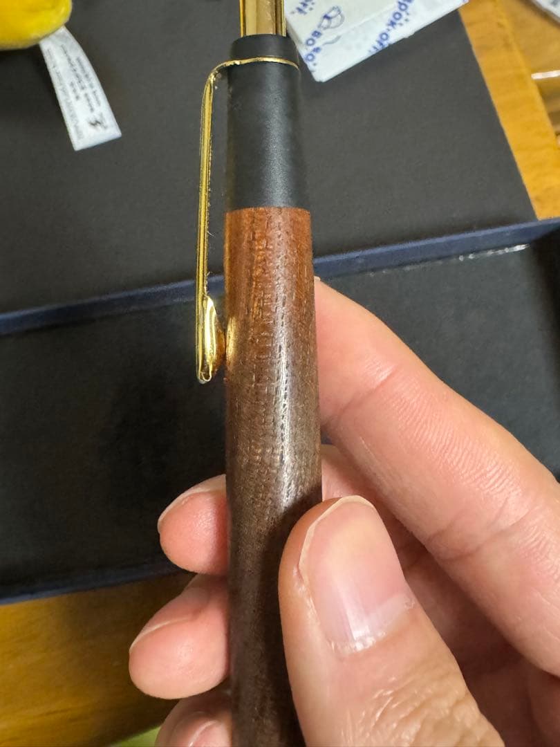 【またたび様】野原工芸 旧型 シャープペンシル 欅固定式金口・ 箱・証明書付き