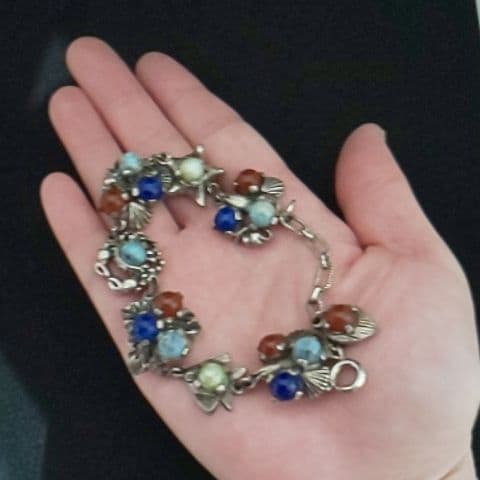 希少！！！イギリス ヴィンテージ MIRACLE社 海の生き物ブレスレット