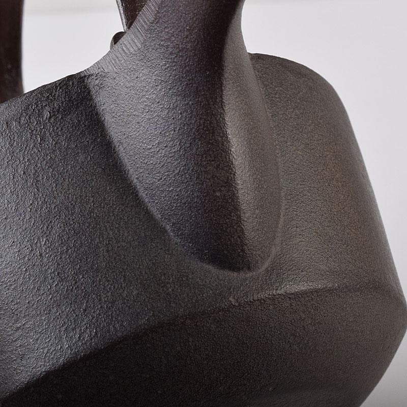 luchiha 　高橋敬典作　竹地文　銚子　蓋二種付　共箱　7855C