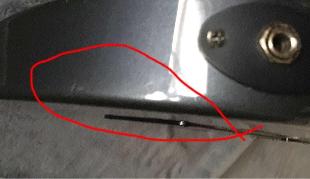 レア　美品　FERNANDES STJメタリック　ネイビーブルーラクリマhiro