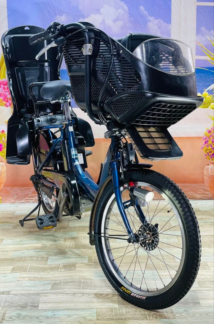 ヤマハパスキス⭐️人気モデル！子供乗せ電動アシスト自転車Y2996