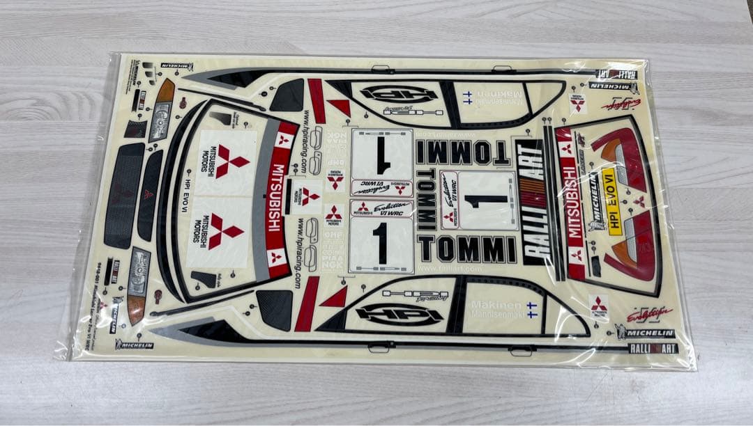 HPI RS4Rally MITSUBISHI ランサーEvo. VI WRC