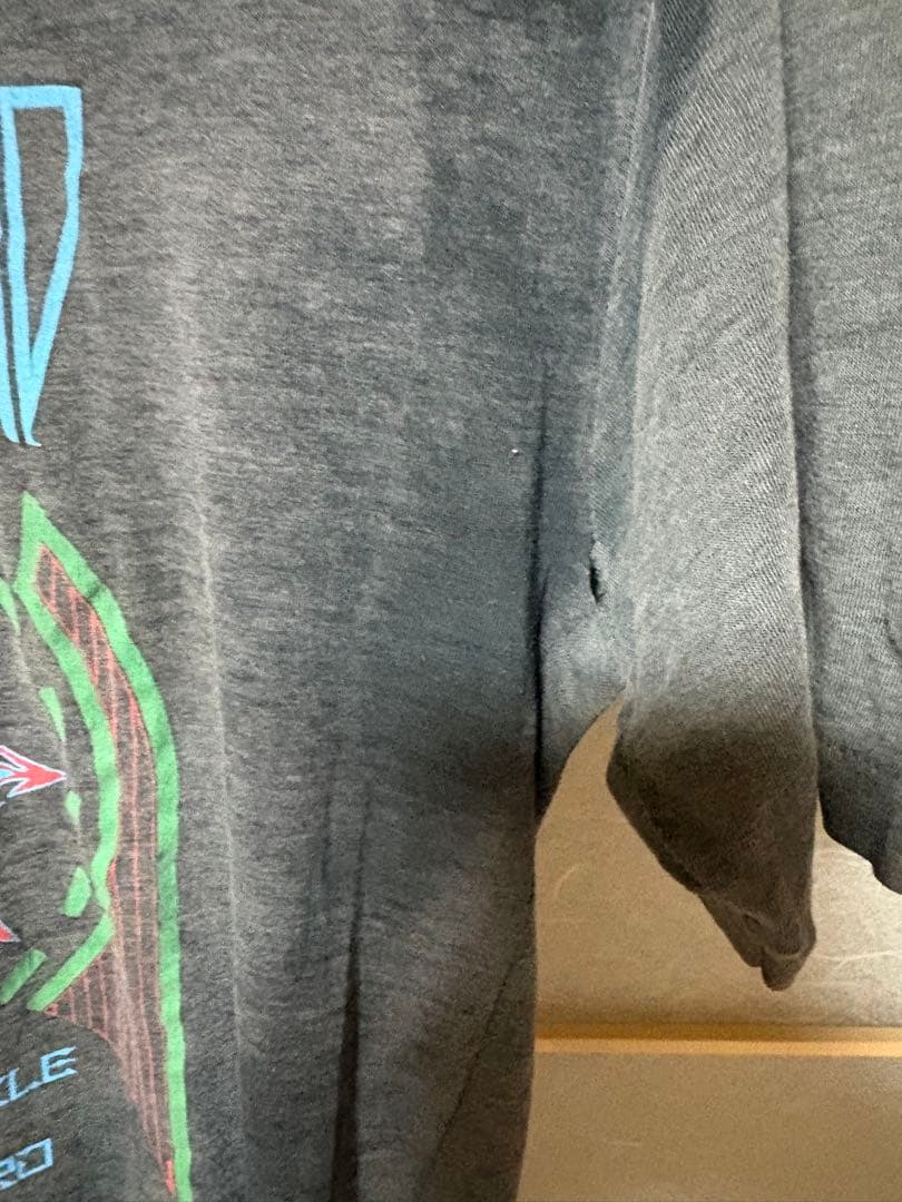 ヴィンテージ　HAWKWIND 1985UK TOUR Tシャツ　スミ黒￼