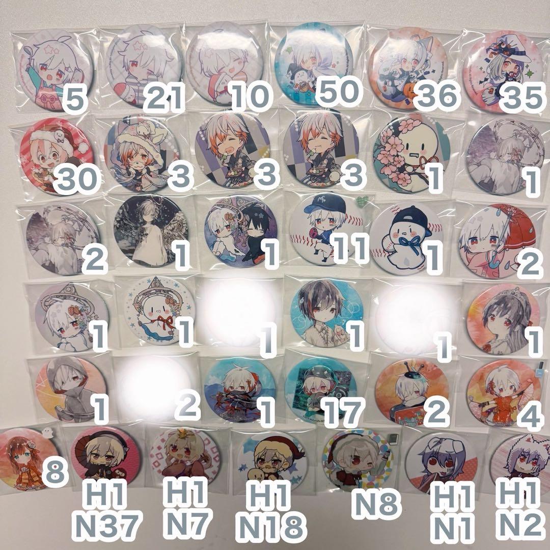 まふまふ 缶バッジ アクキー