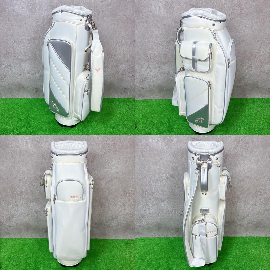 REVAバッグ付 テーラーメイド ゴルフ初心者 レディース ゴルフセット 9本