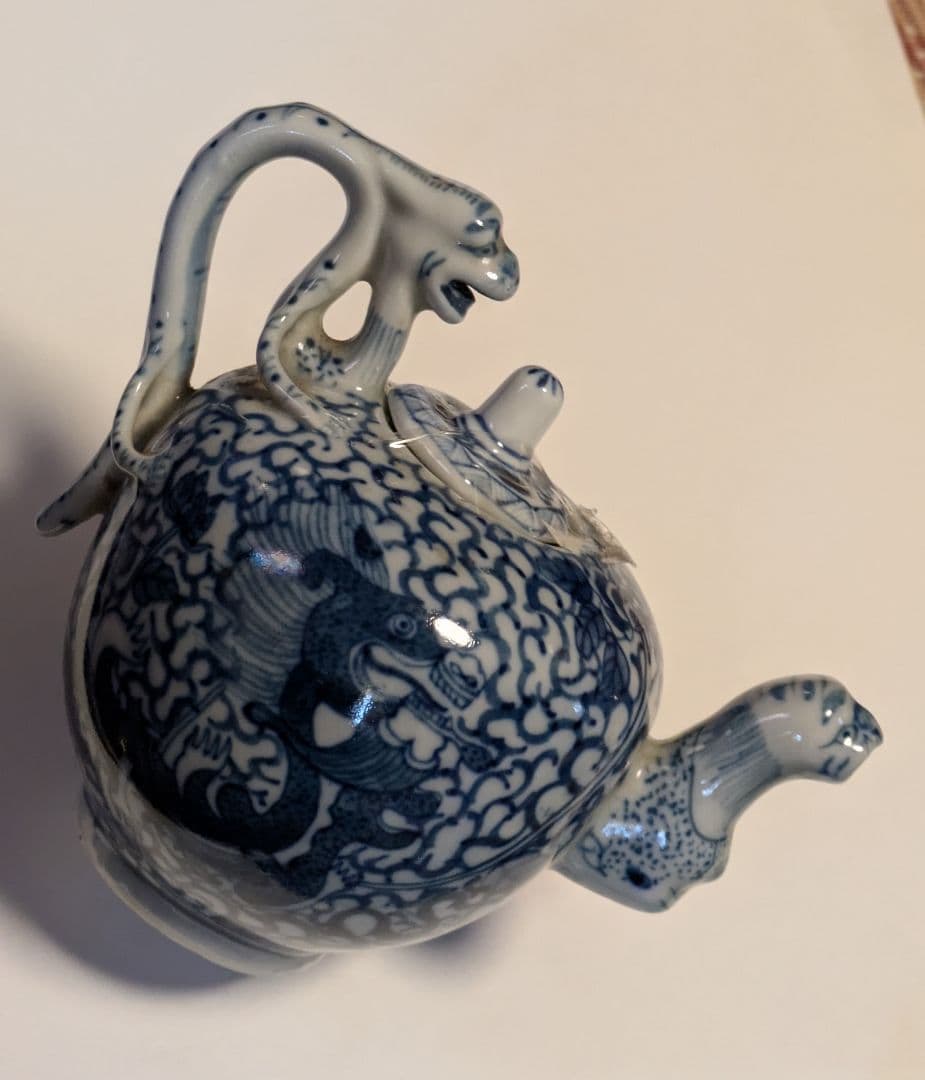 骨董/中国骨董品/大清雍正年製/大清雍正帝御製茶器/急須/茶銚