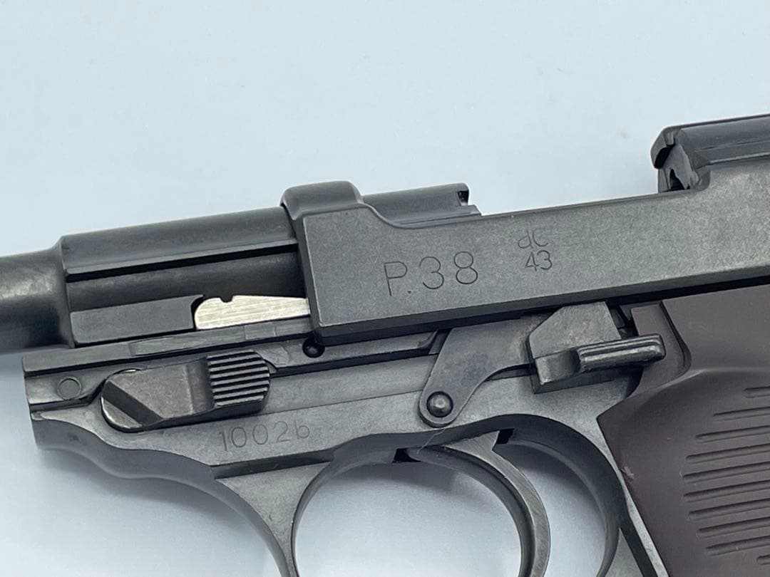 未発火 マルシン ワルサーP38 ミリタリー エクセレントHW モデルガン
