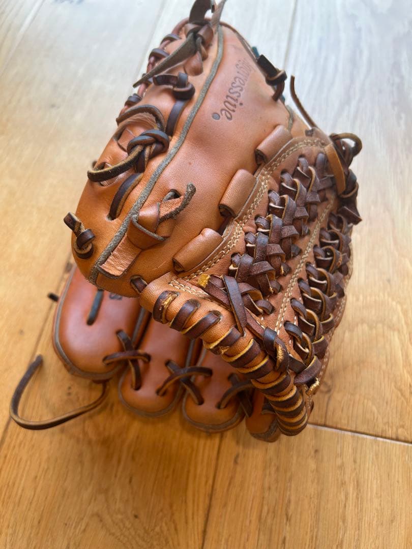 【使用少】スラッガー 硬式 内野手用 廃盤ラベル KSG-L7