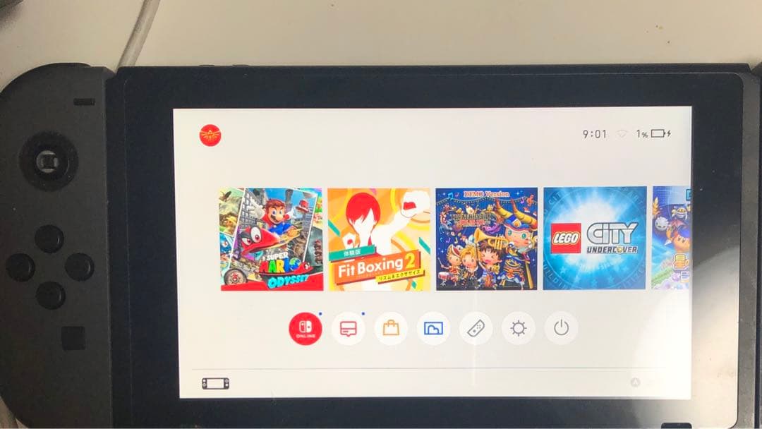 【ジャンク品】Nintendo Switch グレー【Odysseyセット可】