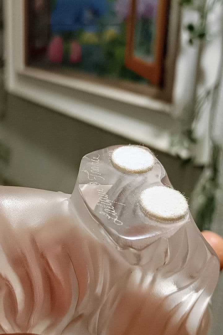 LALIQUE ,ラリック.ヨークシャテリアのクリスタル彫刻,