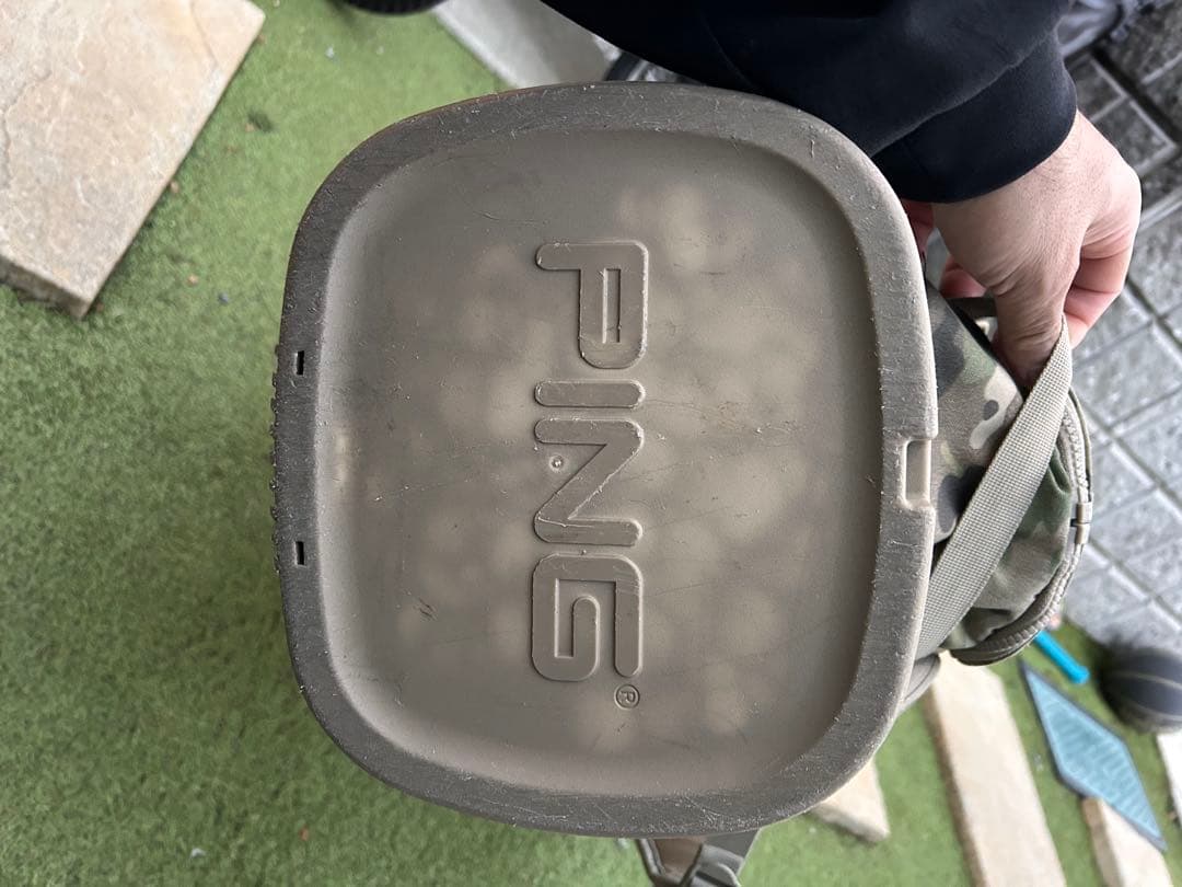 PING HOOFER 迷彩 スタンドバッグ