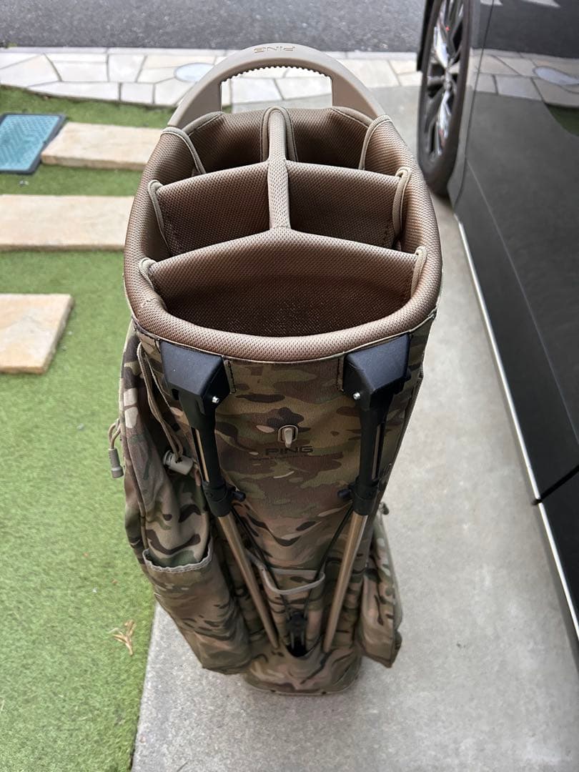 PING HOOFER 迷彩 スタンドバッグ