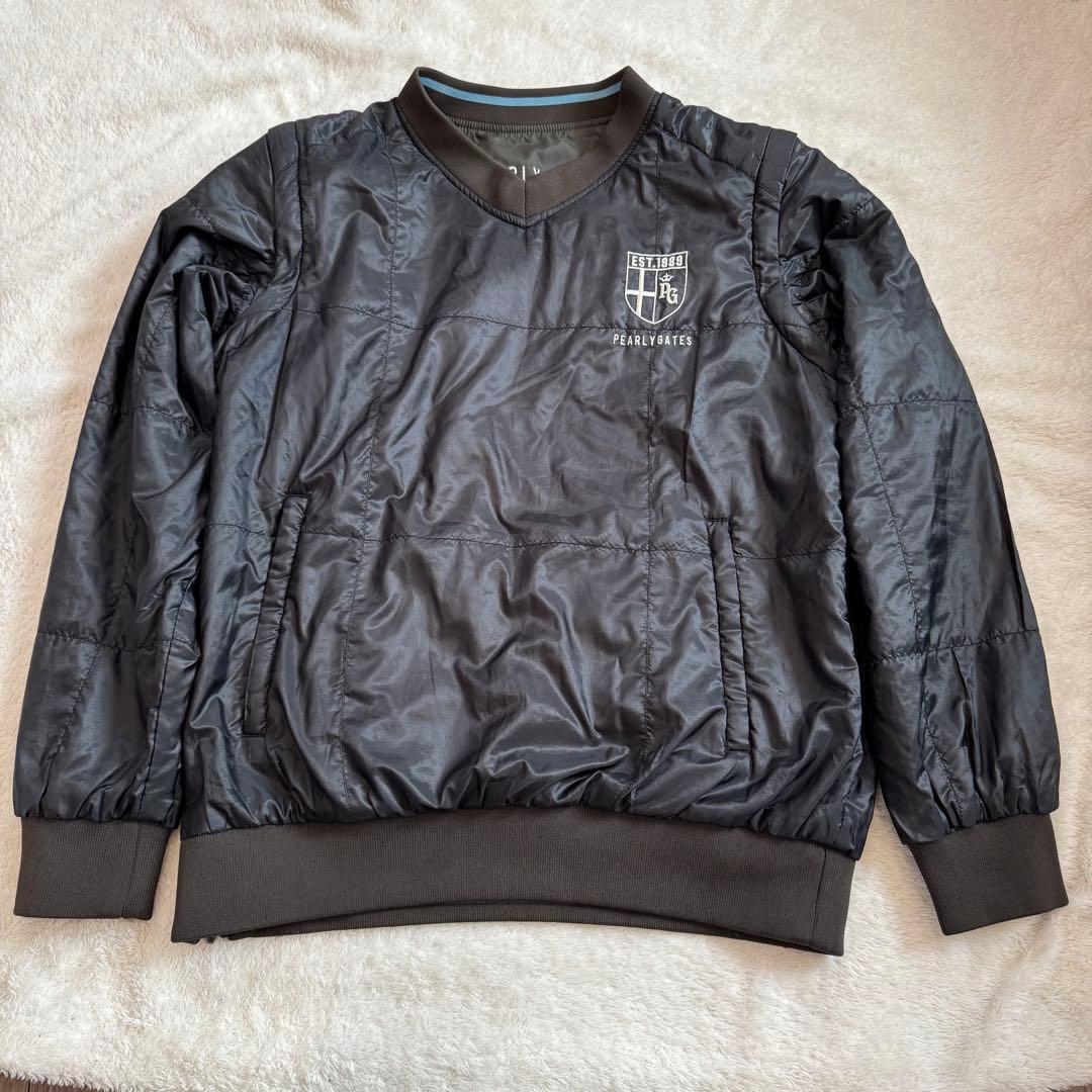 【パーリーゲイツ】美品　スニードジャケット　カーキ　ブラック　サイズ 3