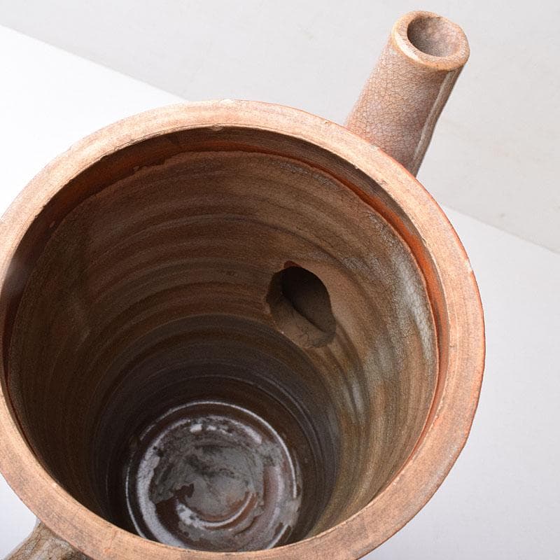 煎茶道具　赤絵　水注　時代箱　V　R8781