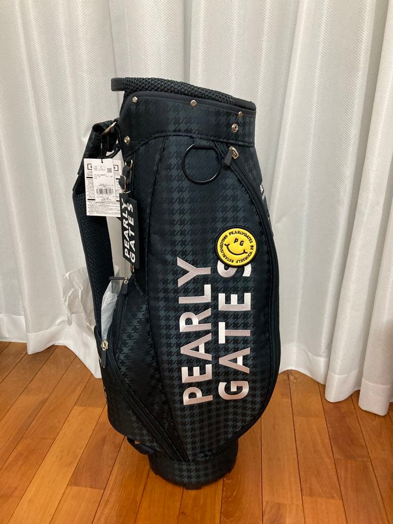 PEARLY GATES チェック柄キャディバッグ