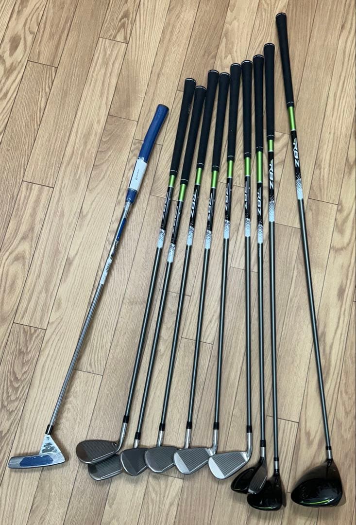 TaylorMade RBZ ロケットボールズ9本 ゴルフクラブ初心者セット　R