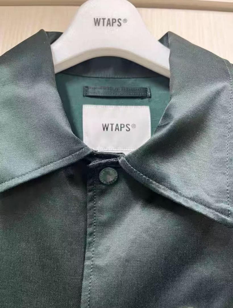美品WTAPS ダークグリーン コーチジャケット L