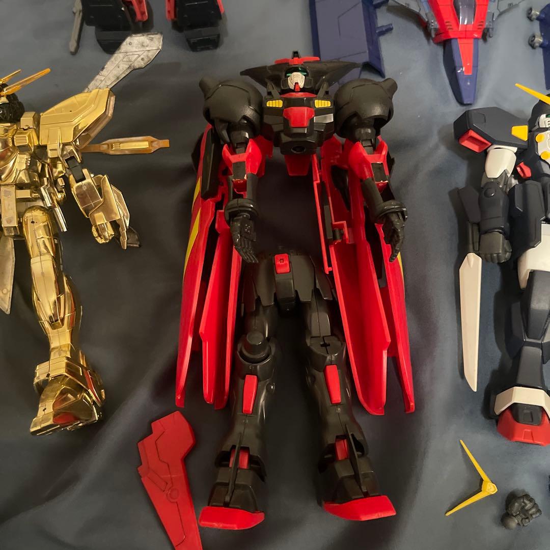 Gガンダム〜ガンダムX 1/100 プラモデル　ジャンク