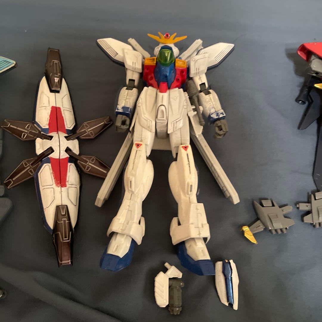 Gガンダム〜ガンダムX 1/100 プラモデル　ジャンク