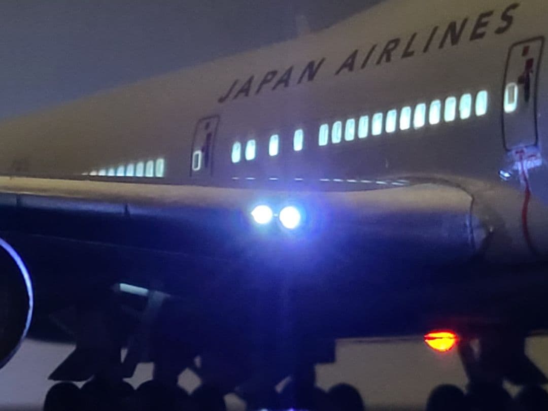 JAL BOEING 747-400 LED仕様 完成品