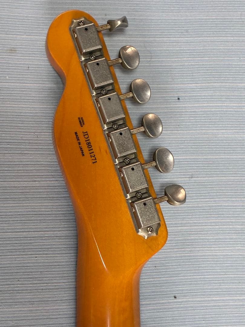 フェンダージャパントラディショナル60s テレキャスターカスタム　黒　バンビーナ