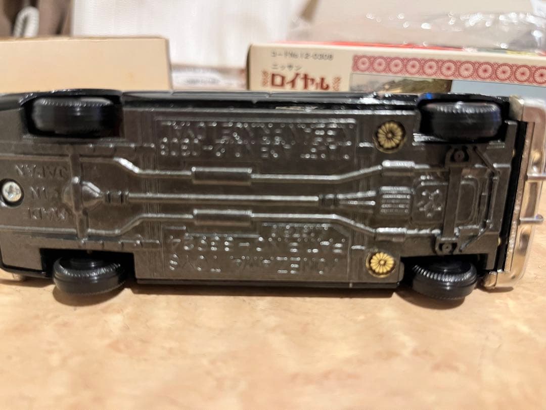 当時物　ヨネザワ　ダイヤペット　ニッサンロイヤル 1/47 ブラック