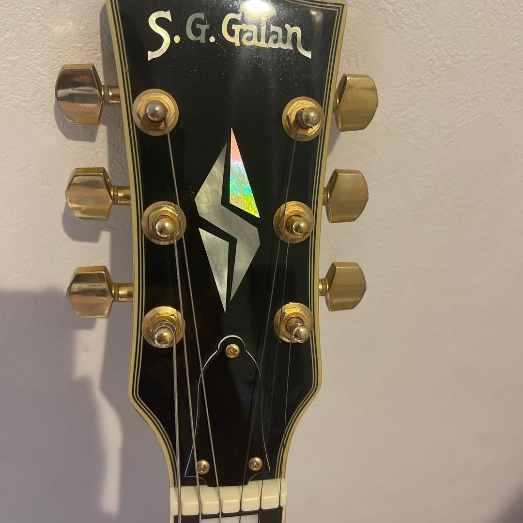 httesS.G. Galan LS3-CUS/B エレキギター ブラック