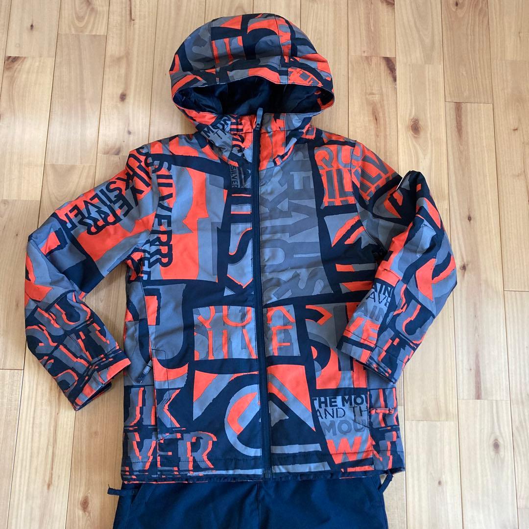 クイックシルバー　スノーボードウェア　スキーウェア　キッズ　子ども用130cm