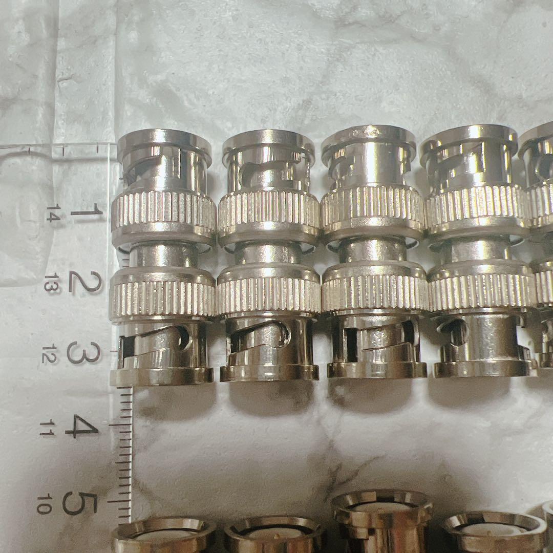 変換アダプタ15個セット 15組BNCリレープラグBNCメス対メス