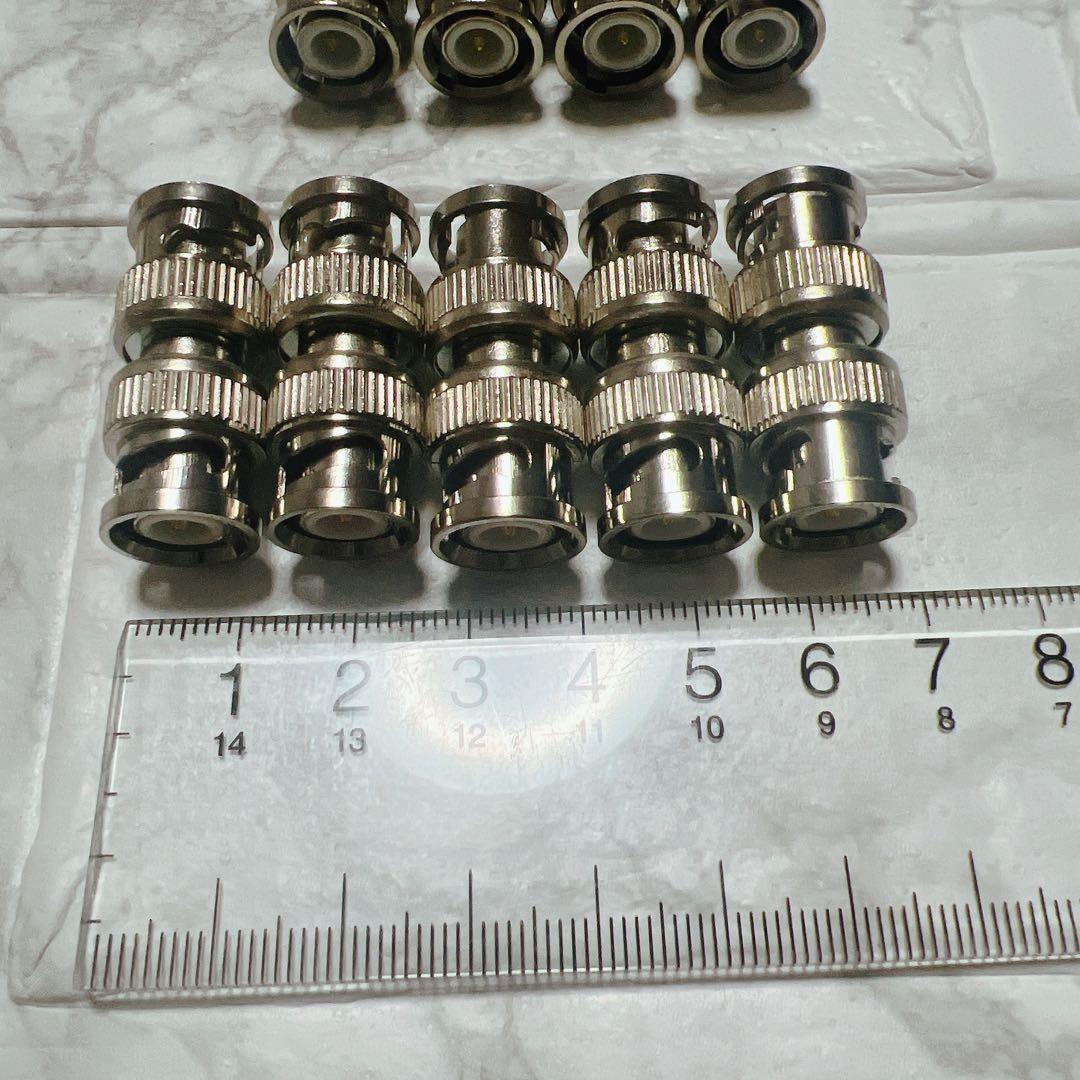 変換アダプタ15個セット 15組BNCリレープラグBNCメス対メス