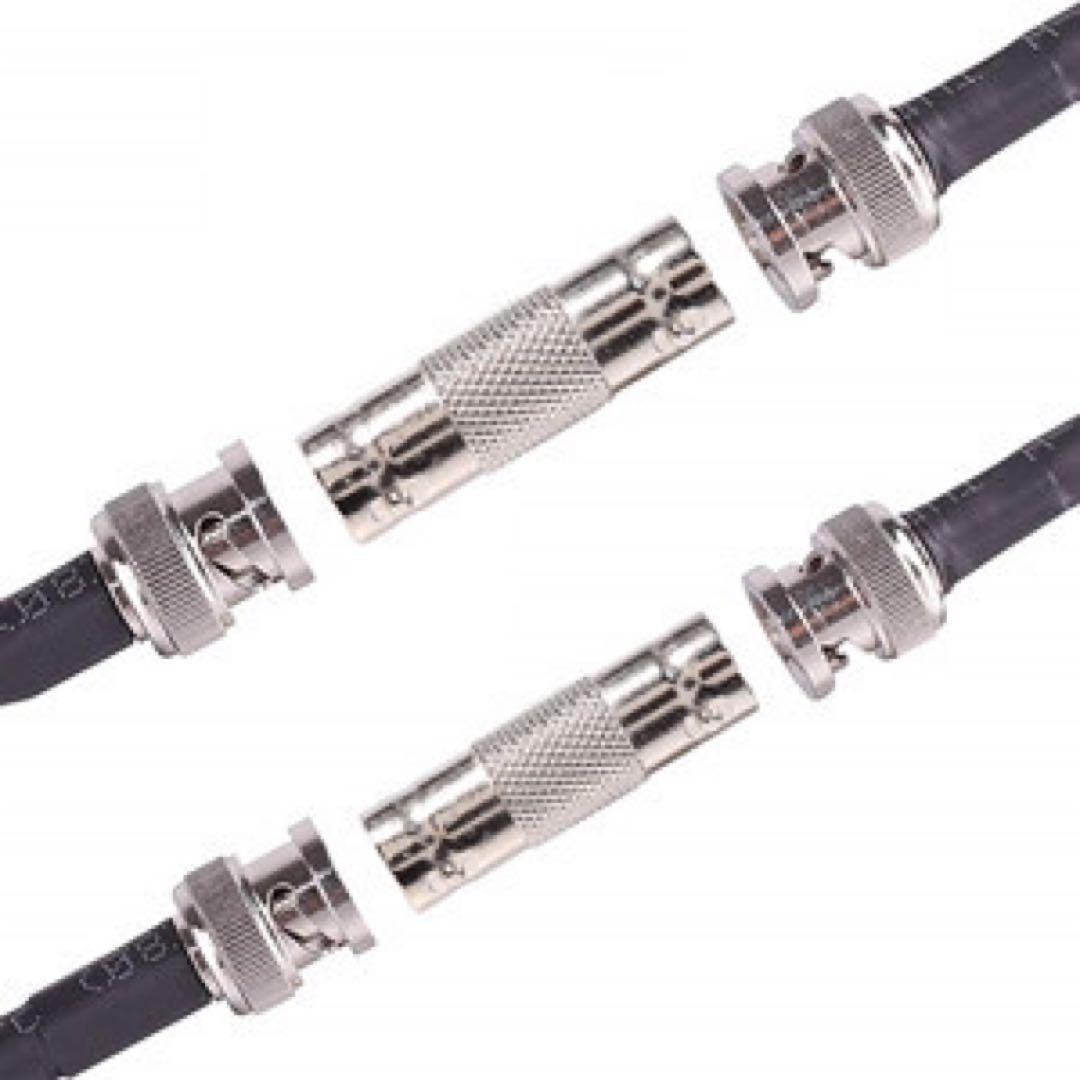 変換アダプタ15個セット 15組BNCリレープラグBNCメス対メス