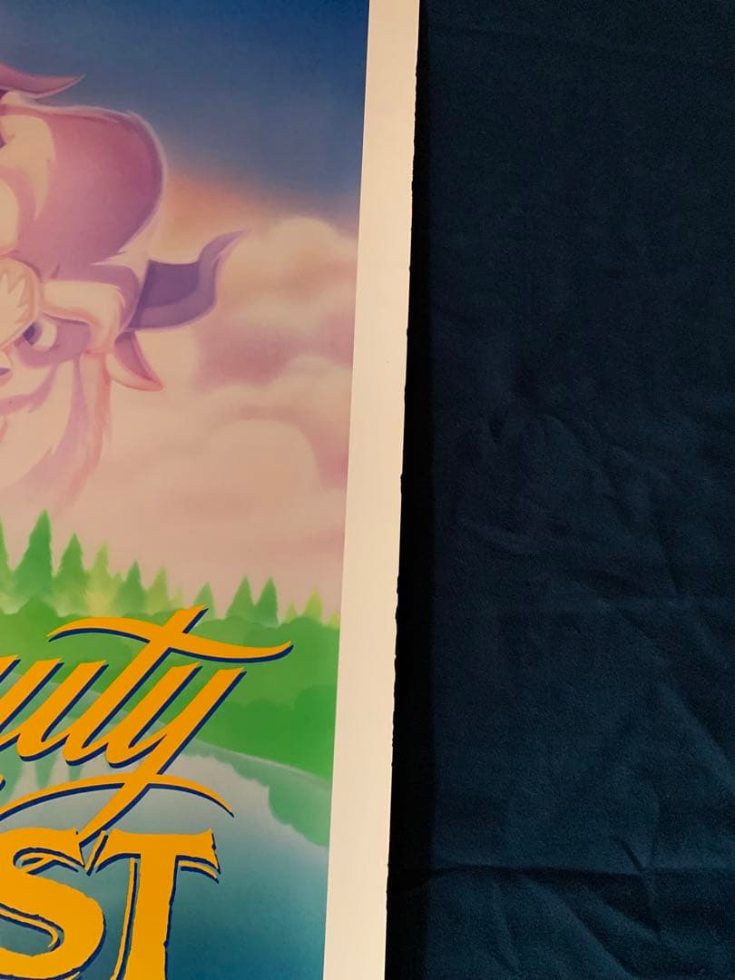 美女と野獣　USオリジナル映画ポスター