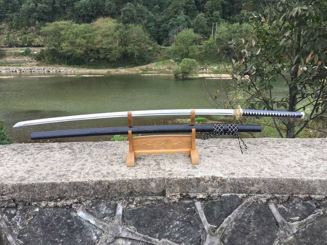 銅龍 長尺 日本刀 模造刀 鑑賞用 武具 舞踊刀