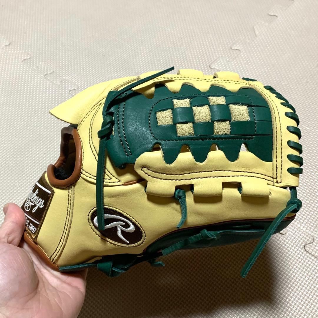 新品　ローリングス限定品　一般軟式投手用グラブ　グローブ　HOH