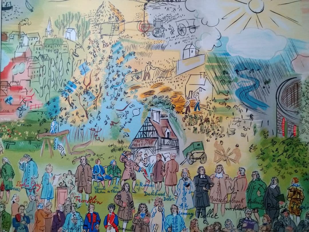 ABCラウル・デュフィのリトグラフ　電気の精の物語　本物保証